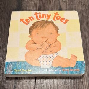 Ten Tiny Toes Board Book